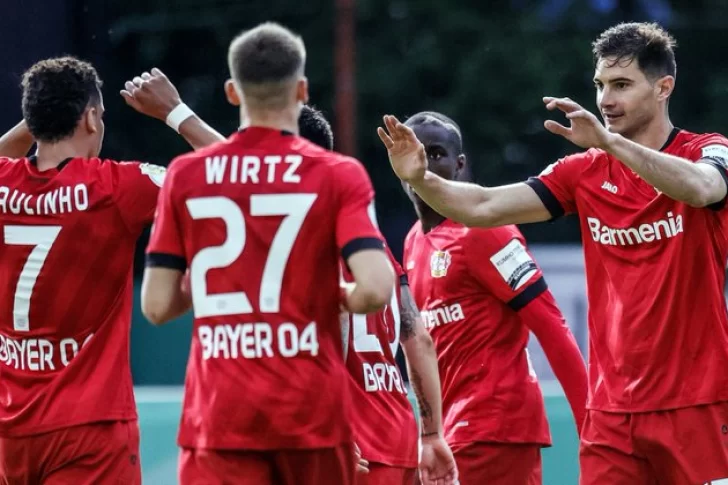 Gol de Alario y Bayer Leverkusen a la final