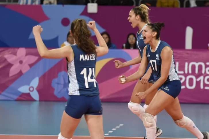 Candelaria Herrera marcó 4 puntos en el triunfazo de Las Panteras ante Brasil