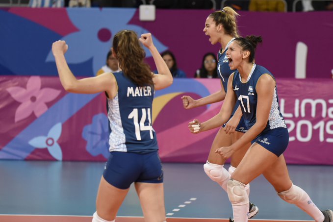 Candelaria Herrera marcó 4 puntos en el triunfazo de Las Panteras ante Brasil