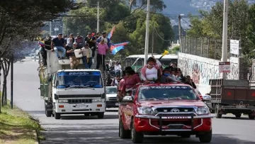 Estado de sitio en Ecuador por protestas que ya llevan cinco días