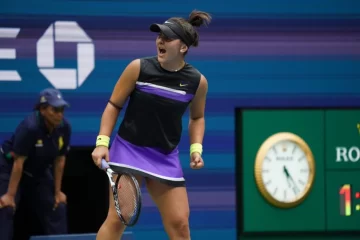 Bianca Andreescu dio el golpe en la final y le ganó a Serena Williams