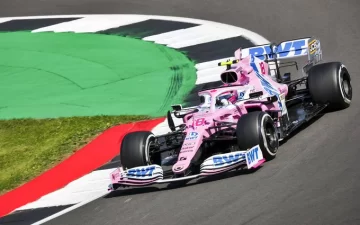 Lance Stroll fue el más rápido en los entrenamientos libres en Silverstone