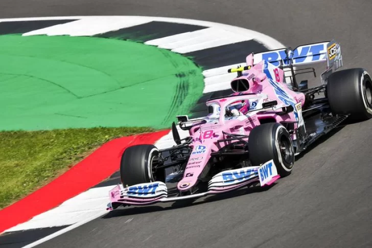 Lance Stroll fue el más rápido en los entrenamientos libres en Silverstone