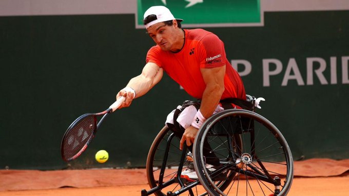 Gustavo Fernández perdió la final de dobles en tenis adaptado en París