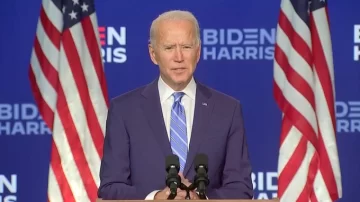 Joe Biden, optimista: “Seremos los ganadores”