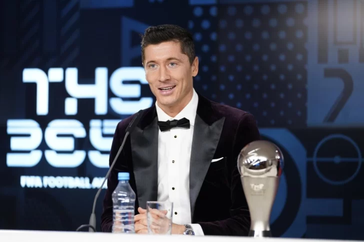 El polaco Lewandowski le arrebató a Messi el premio FIFA The Best