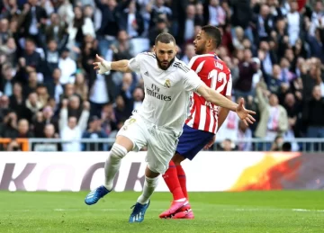 El Real Madrid superó al Atlético en el clásico y sigue en lo más alto