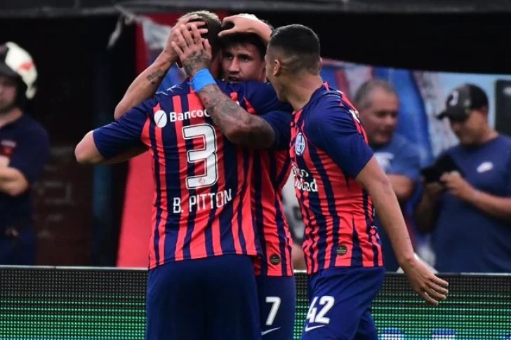 San Lorenzo derrotó a Lanús en un partido repleto de goles