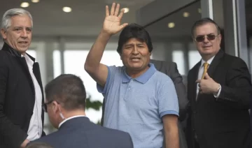 Evo Morales promete luchar “por los más humildes y unir a la Patria Grande”