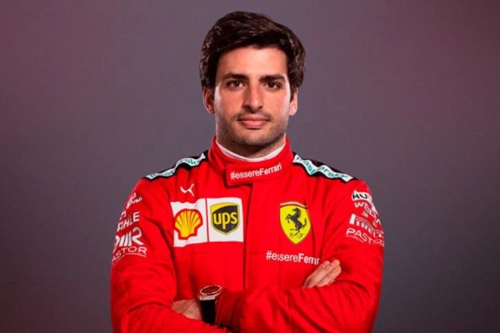 Carlos Sainz, nuevo piloto de Ferrari