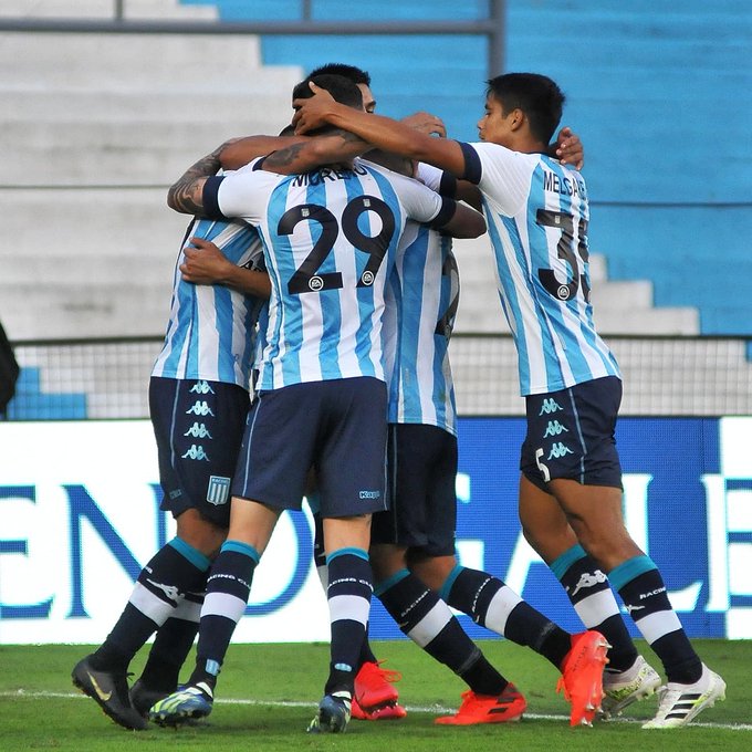 Racing venció al líder Colón en el Cilindro de Avellaneda