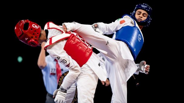 El taekwondista Lucas Guzmán cerró una sólida actuación pero no pudo quedarse con el bronce