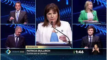 Exposiciones picantes y duras réplicas en el tema Educación durante el debate