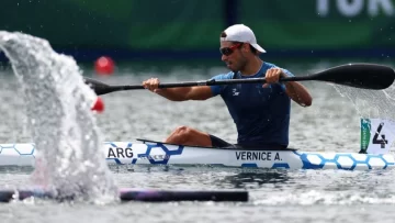 Canotaje: el argentino Agustín Vernice es finalista y luchará por una medalla