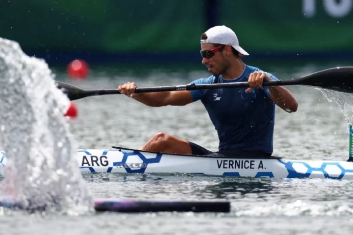 Canotaje: el argentino Agustín Vernice es finalista y luchará por una medalla