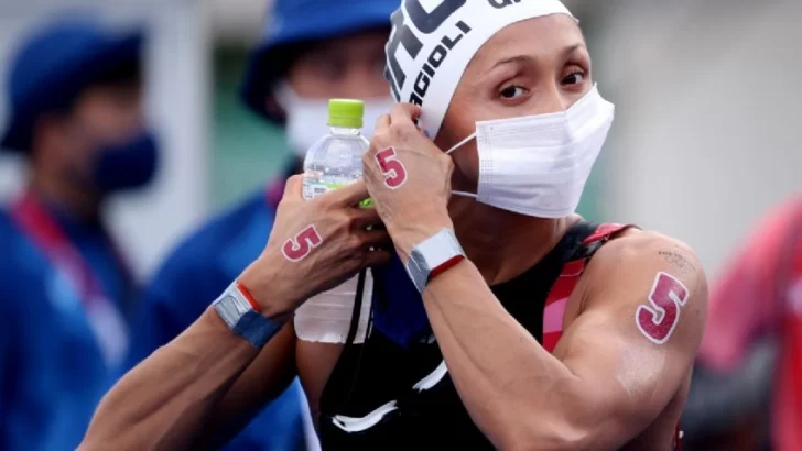 Juegos Olímpicos: Cecilia Biagioli hizo historia en la natación de aguas abiertas