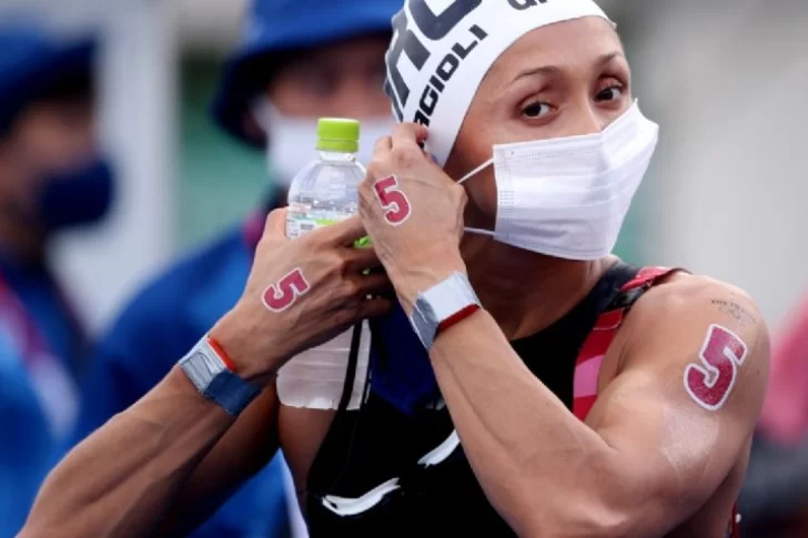 Juegos Olímpicos: Cecilia Biagioli hizo historia en la natación de aguas abiertas