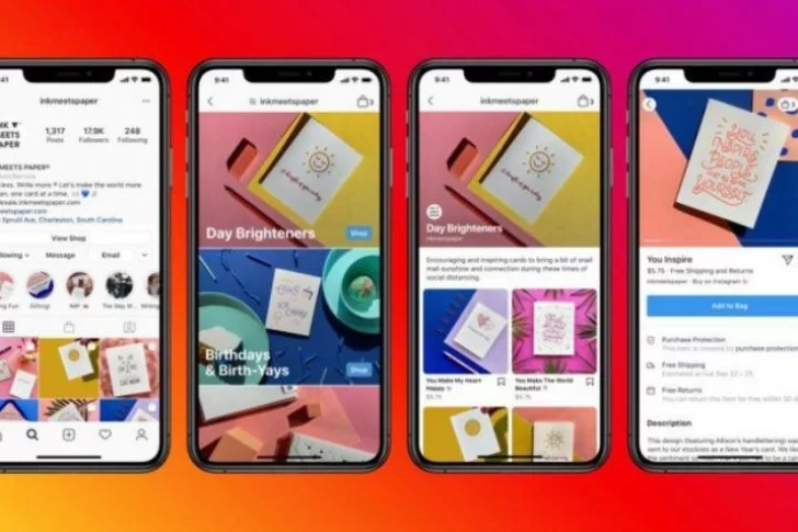 Facebook e Instagram lanzan una nueva función de tiendas online