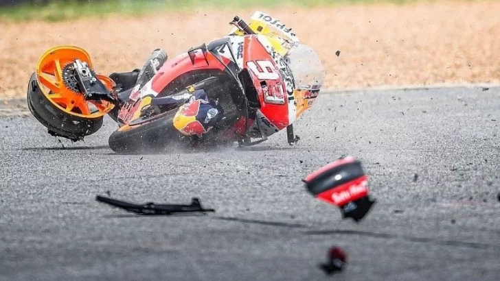 Tras el grave accidente, Honda tomó una decisión sobre el futuro de Márquez