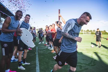 El gran recibimiento de Inter Miami a Messi tras ganar el Balón de Oro