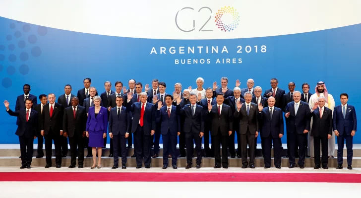 La “foto de familia” del G20