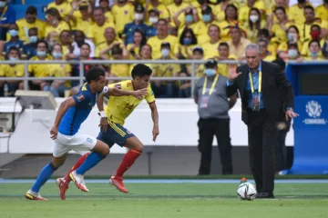 Colombia frenó la racha ganadora de Brasil en las Eliminatorias