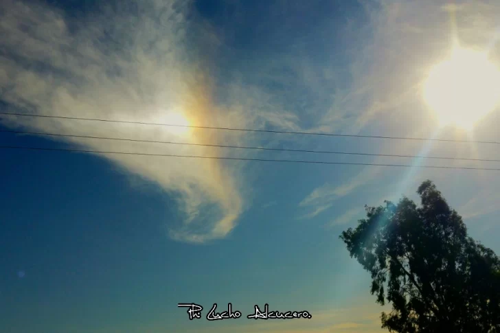 El extraño fenómeno que tiñó el cielo sanjuanino