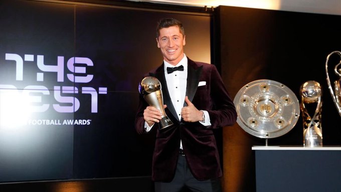 Robert Lewandowski ganó el The Best y dejó sin premio a Lionel Messi