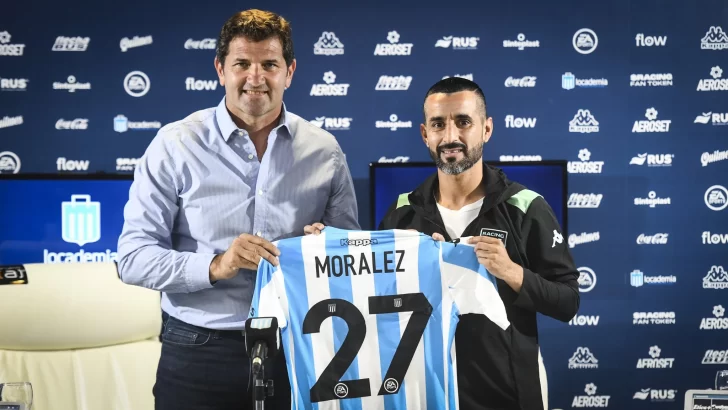 Maxi Moralez regresó a Racing tras 14 años en el exterior