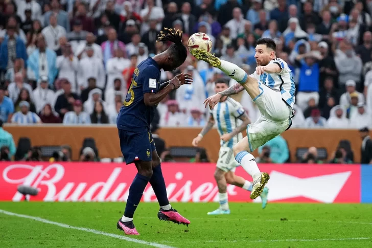 Los números del partido marcaron la vocación ofensiva de Argentina campeón