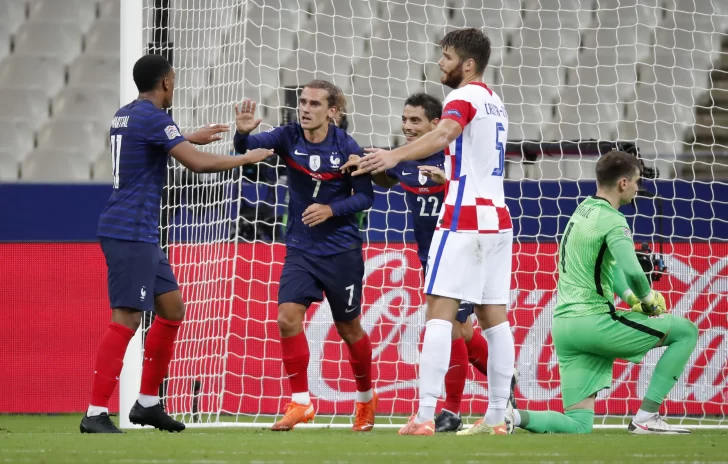 Francia y Croacia reeditaron la final del 2018: 4-2 para los galos