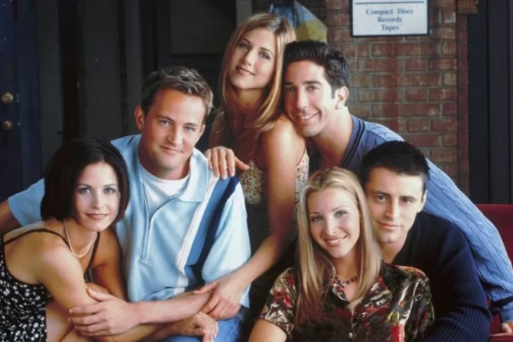 “La última cena”: la foto inédita del elenco de “Friends” en la grabación del último capítulo