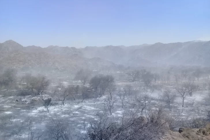 Un voraz incendio consumió buena parte del autódromo de Termas de Río Hondo