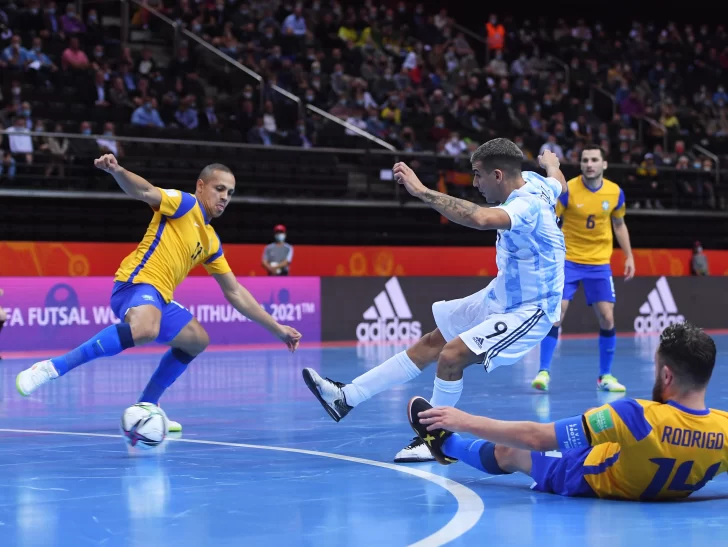 Histórico: Argentina derrotó a Brasil y buscará ser bicampeón mundial de futsal