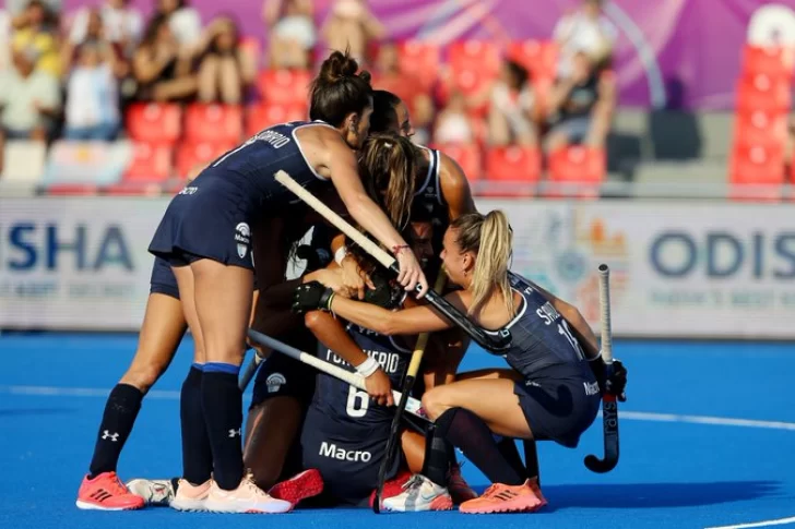 Las Leonas, a paso firme: vencieron a Inglaterra y avanzaron a las semifinales