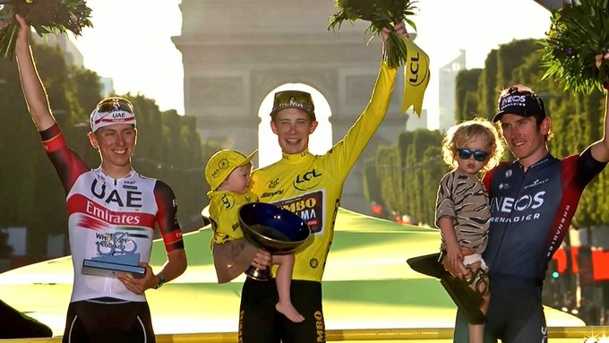 Vingegaard ratificó su supremacía y se impuso en el Tour de Francia