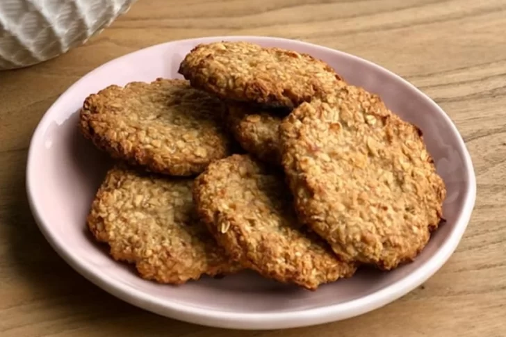 Galletitas de avena, ideales para el desayuno o la merienda