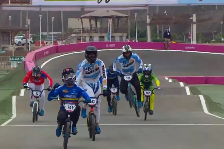 Chalo Molina volvió al plano internacional con un podio en el Panamericano de BMX