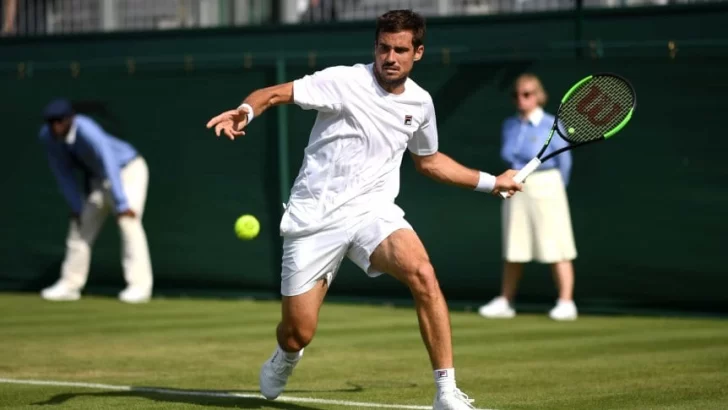 Pella ganó y avanzó a la tercera ronda de Wimbledon