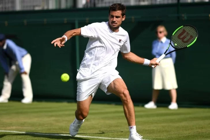 Pella ganó y avanzó a la tercera ronda de Wimbledon