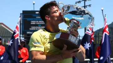 El argentino Gustavo Fernández se consagró campeón en el Abierto de Australia