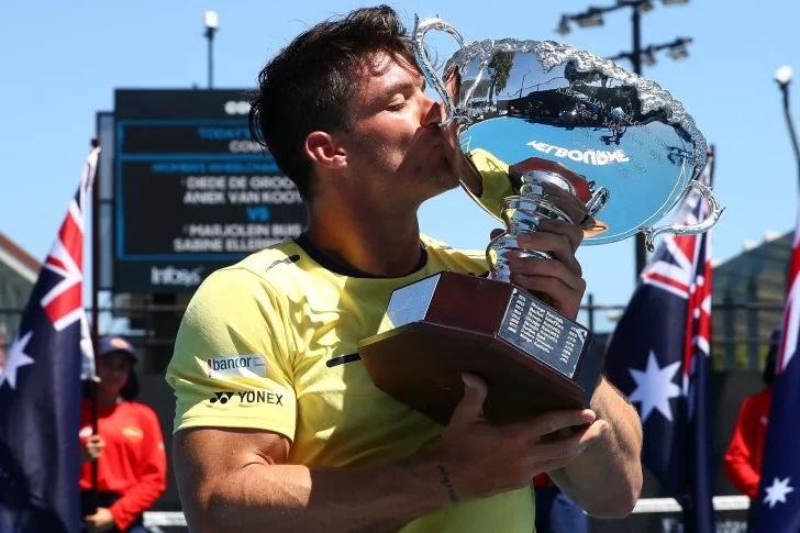 El argentino Gustavo Fernández se consagró campeón en el Abierto de Australia