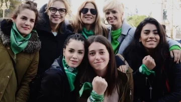 Con famosas, Ni una Menos volvió a pedir por el aborto legal en el Congreso