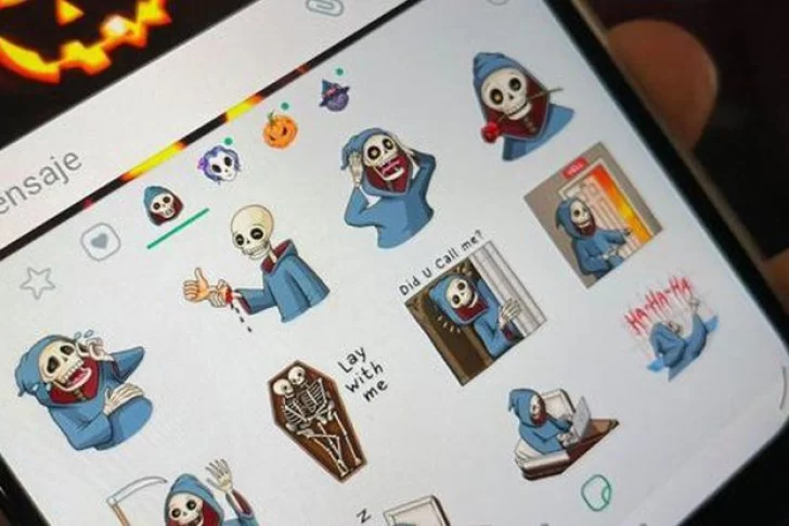 Cómo descargar los stickers de Halloween para WhatsApp