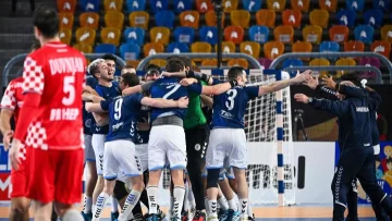 Los Gladiadores le ganaron al subcampeón de Europa en el Mundial de Handball