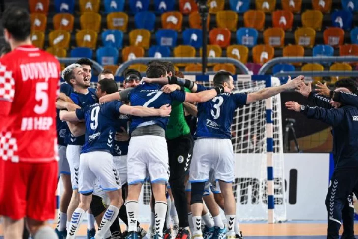 Los Gladiadores le ganaron al subcampeón de Europa en el Mundial de Handball