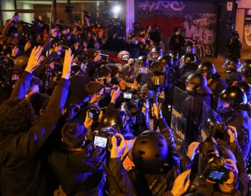 Barcelona: fuerte manifestación para la liberación de un rapero