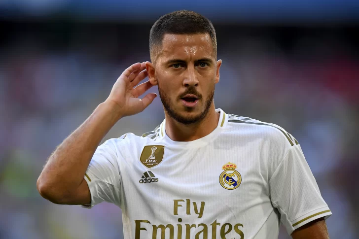 La risa de Hazard luego de la eliminación desató una enorme polémica en Madrid