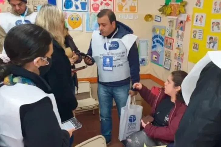 El gobernador de Misiones participó del Censo en su provincia