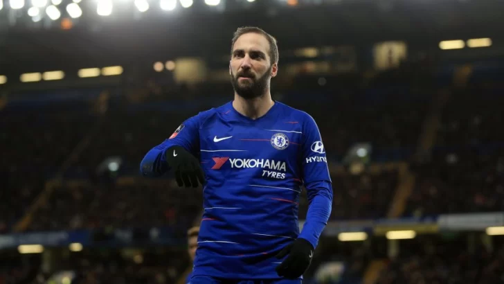 El Chelsea de Higuaín ganó y se metió en los octavos de la FA Cup